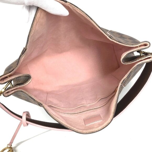 LOUIS VUITTON N41556 Kaisa Hobo Kaisa Shoulder Bag Damier Canvas Ebene Brown - Picture 11 of 16